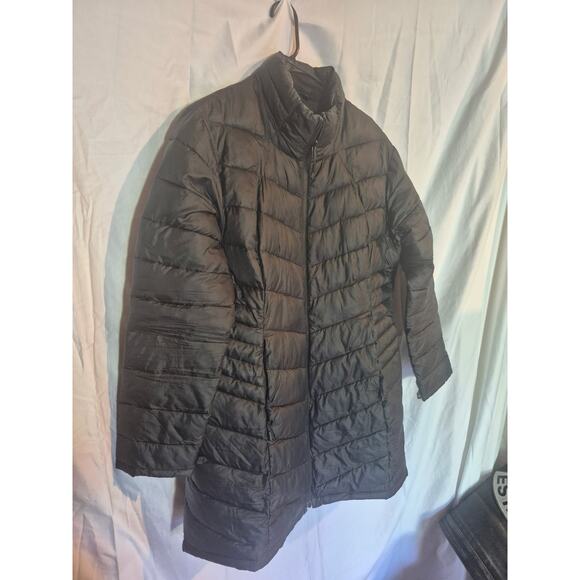PUFFER COAT JACKET Unisex SIZE XL Zip Down Made From Kirkland Wil Keep You Warm - Picture 2 of 6